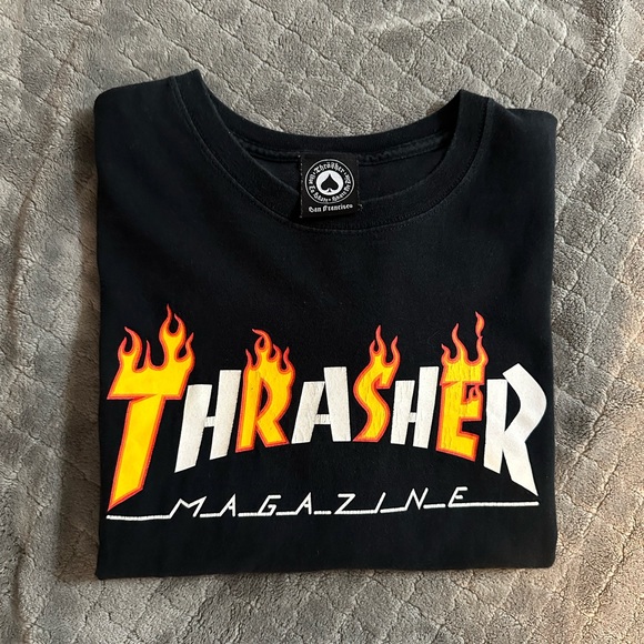 Thrasher Flame Mag T-shirt - Picture 2 of 4